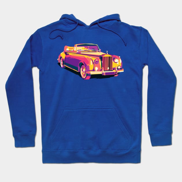 Rolls-Royce Colorful Hoodie by Shuriken